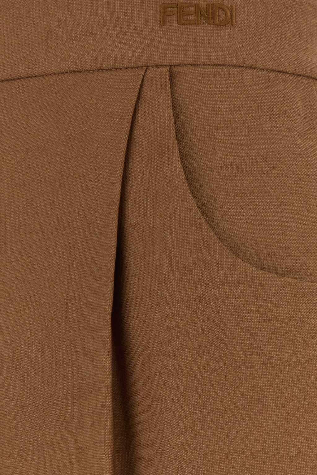 Fendi Women's Pants in Brown