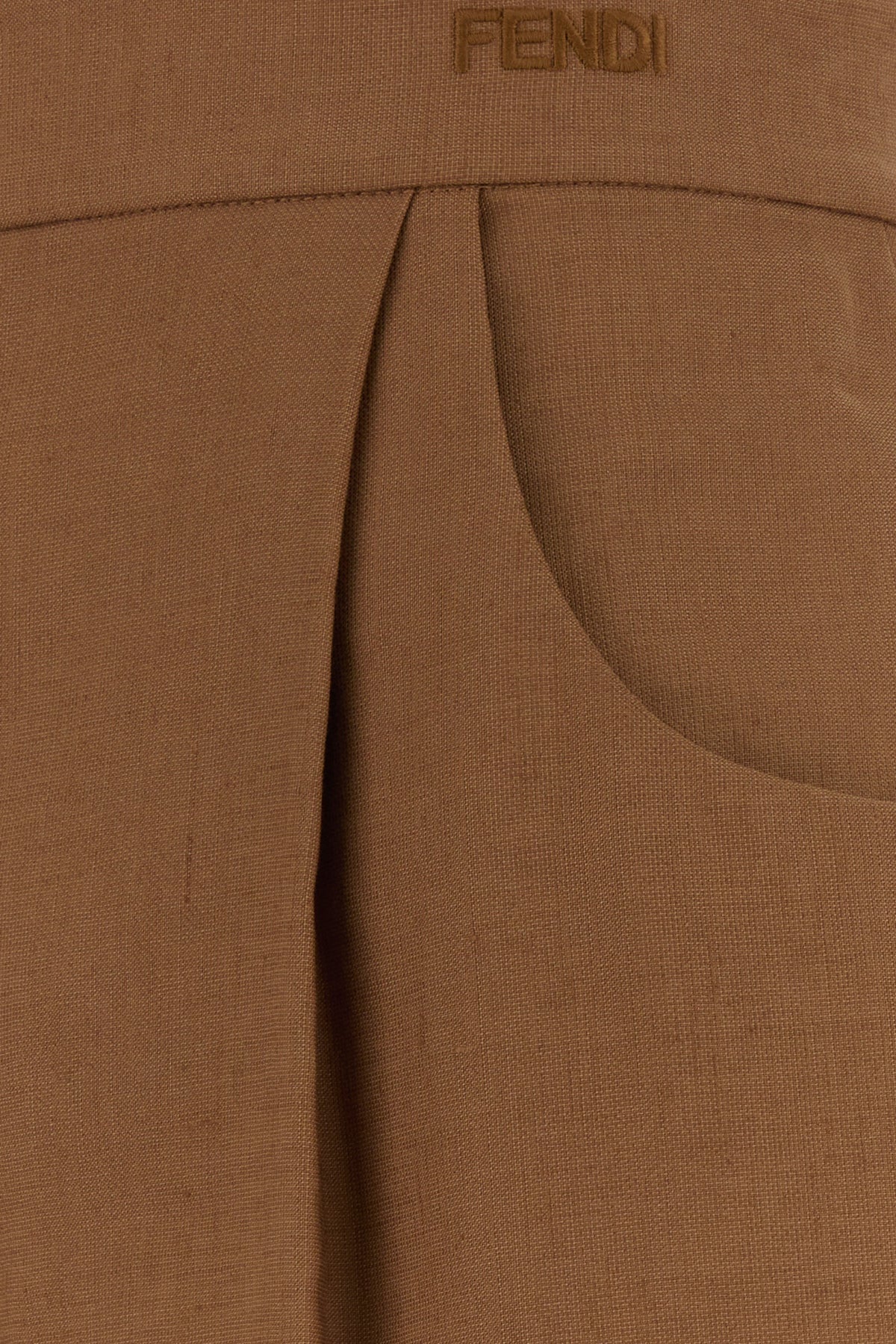 Fendi Women's Pants in Brown