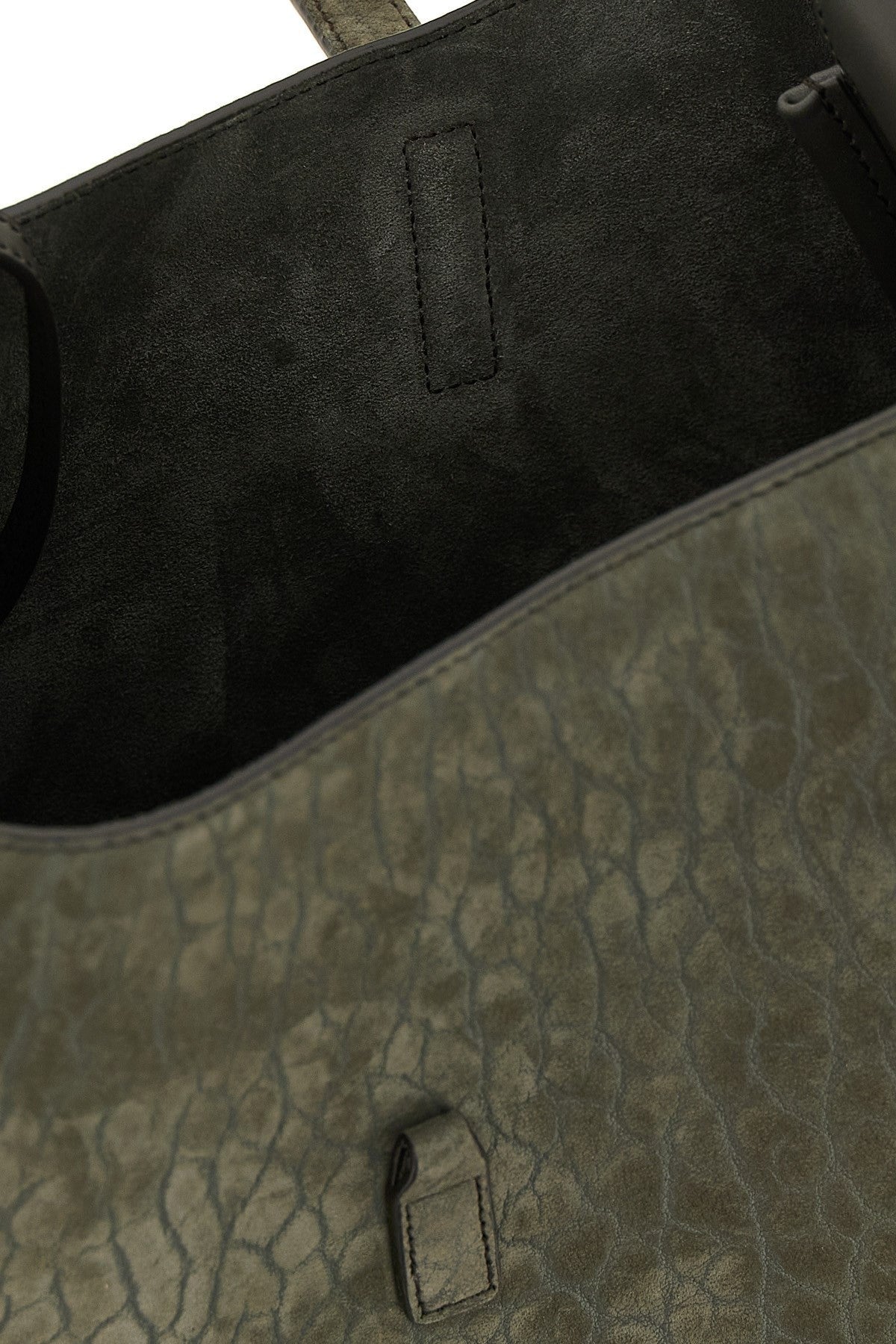 Saint Laurent YSL Le 5a7 Small Bag in Grey