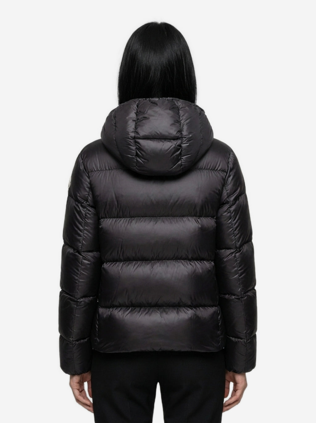 Moncler Women's Feligule Short Down Jacket in Black