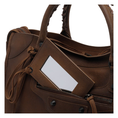 Balenciaga Women's Medium Le City Handbag in Brown