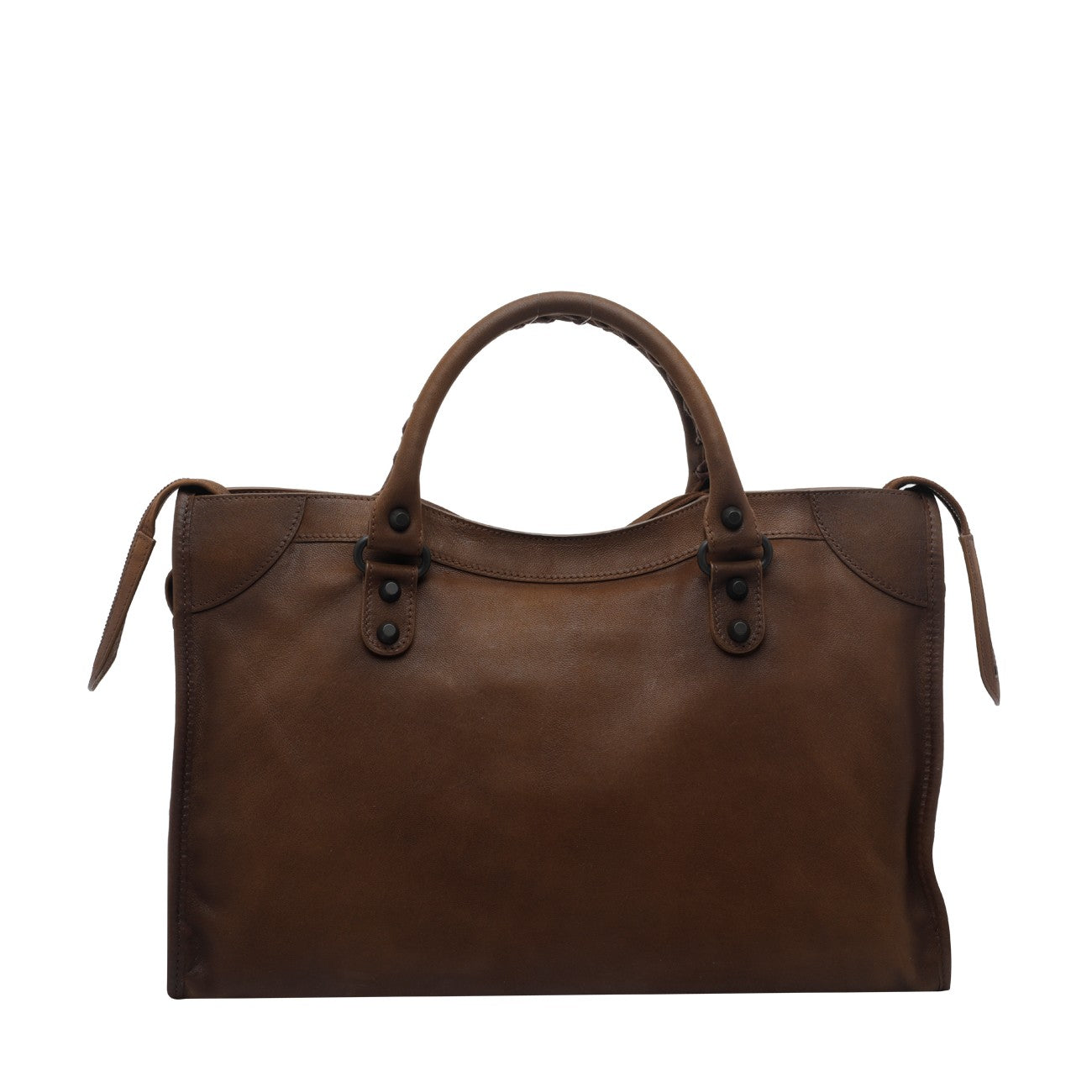 Balenciaga Women's Medium Le City Handbag in Brown