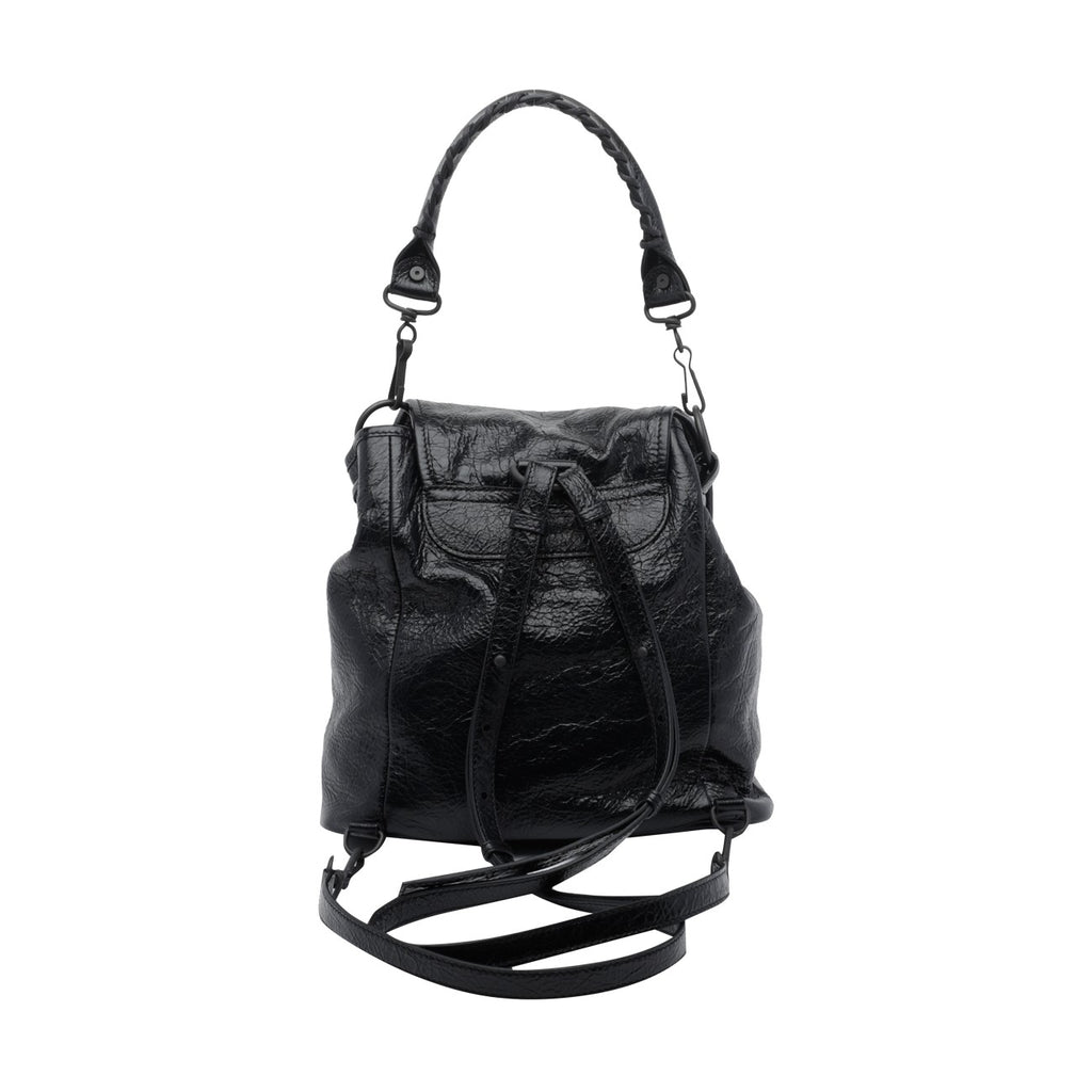 Balenciaga Women's Mini Le City Backpack in Black