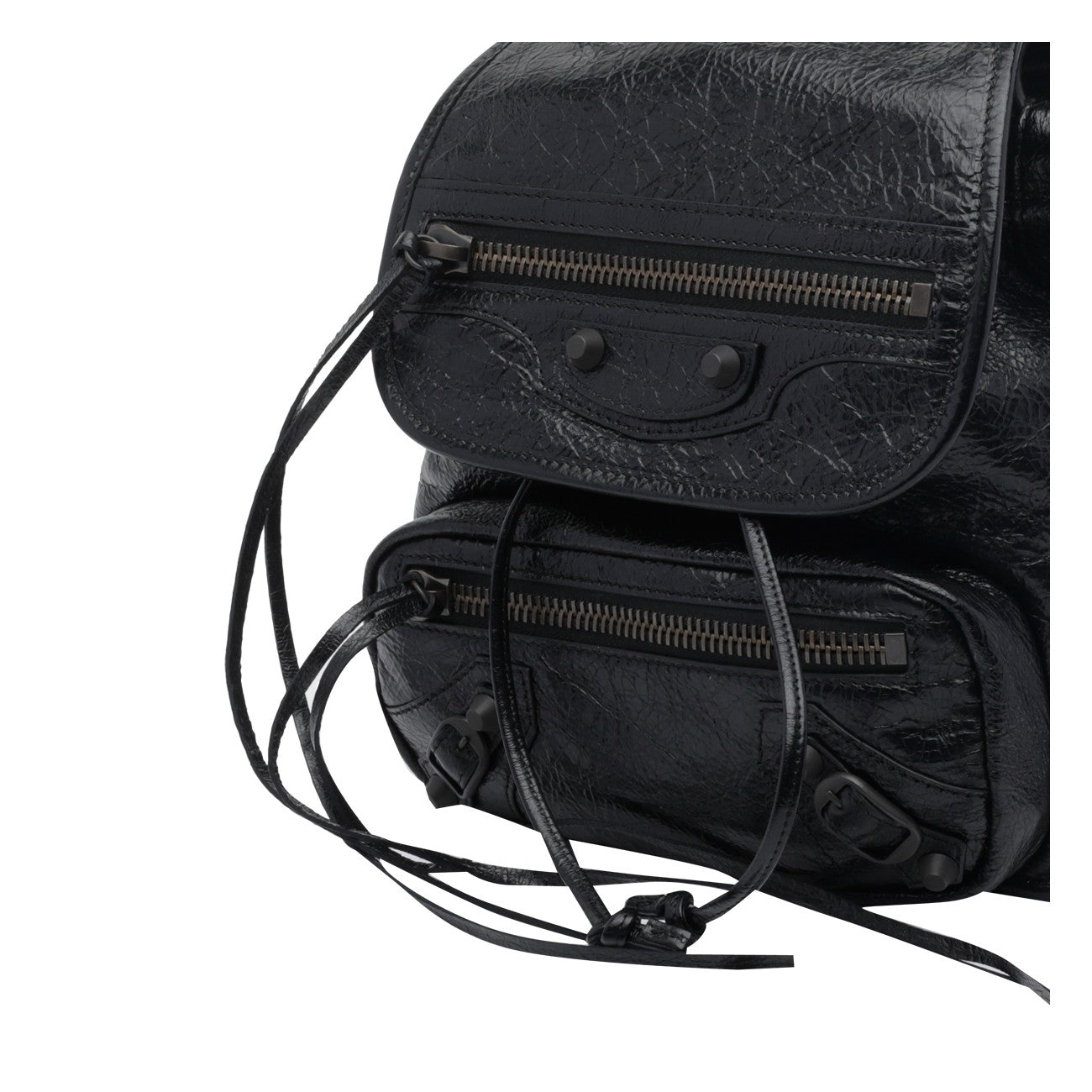 Balenciaga Women's Mini Le City Backpack in Black