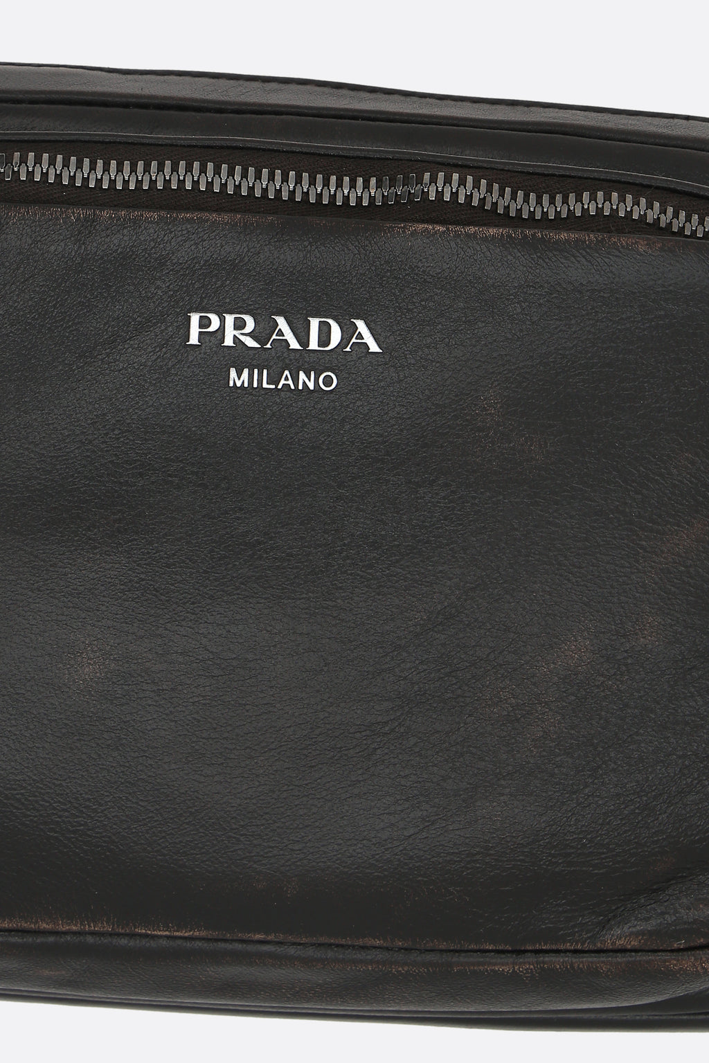 Prada Men's Crossbody Bag in Dark Brown