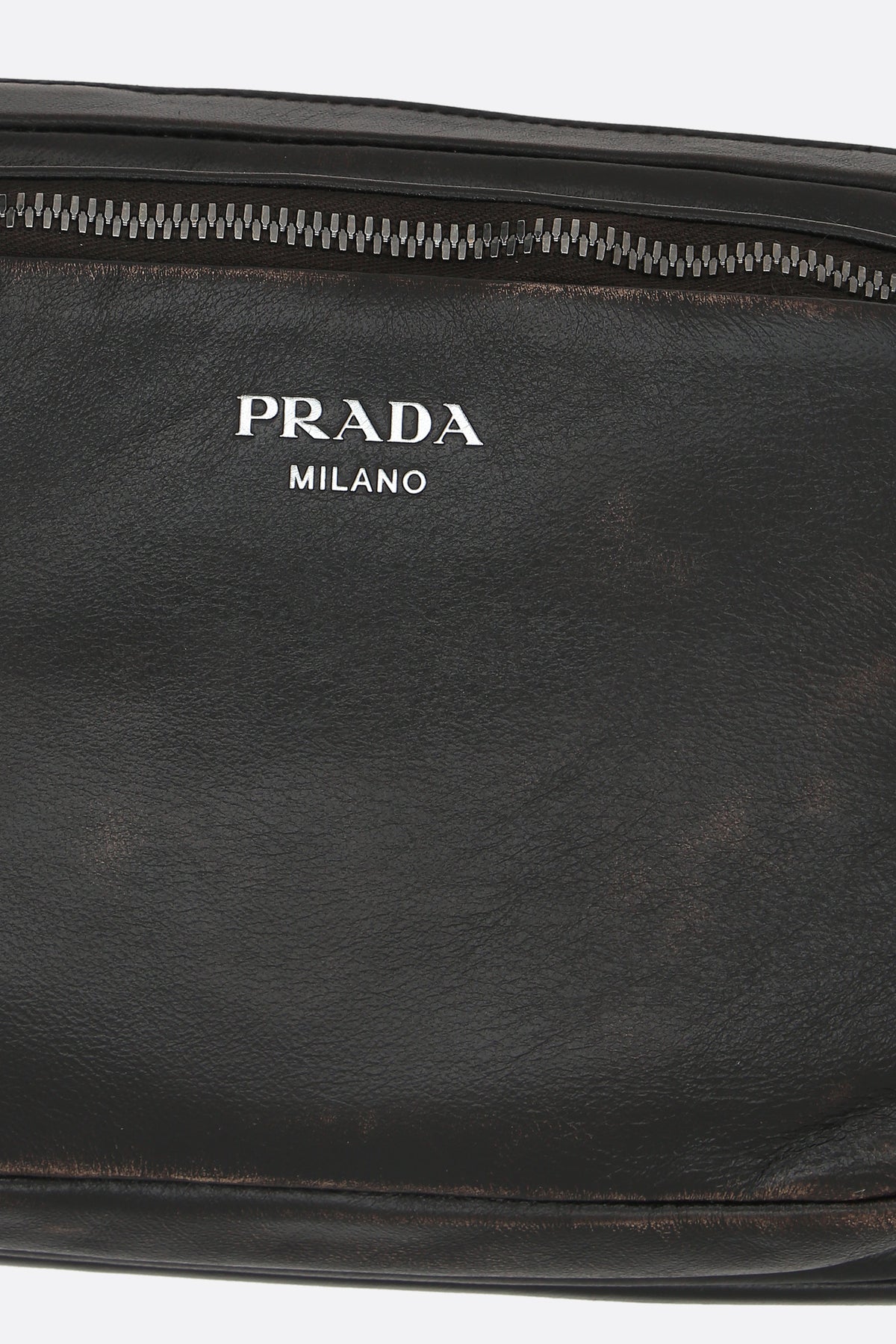Prada Men's Crossbody Bag in Dark Brown