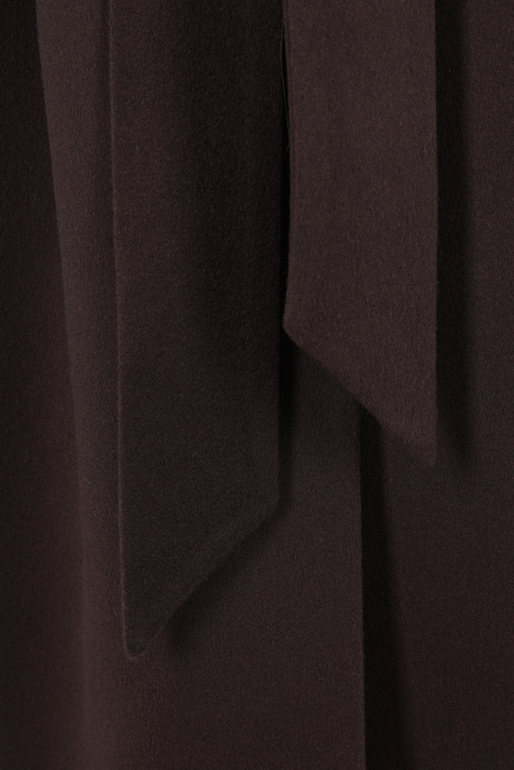Kiton Women's Coat in Dark Brown Silk