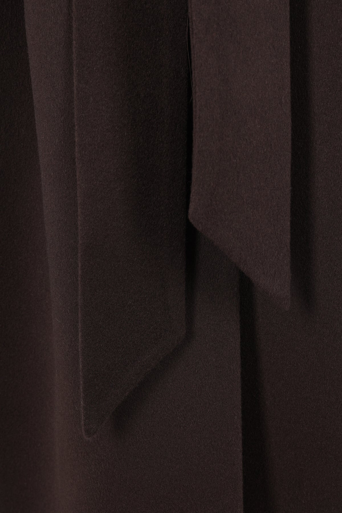 Kiton Women's Coat in Dark Brown Silk