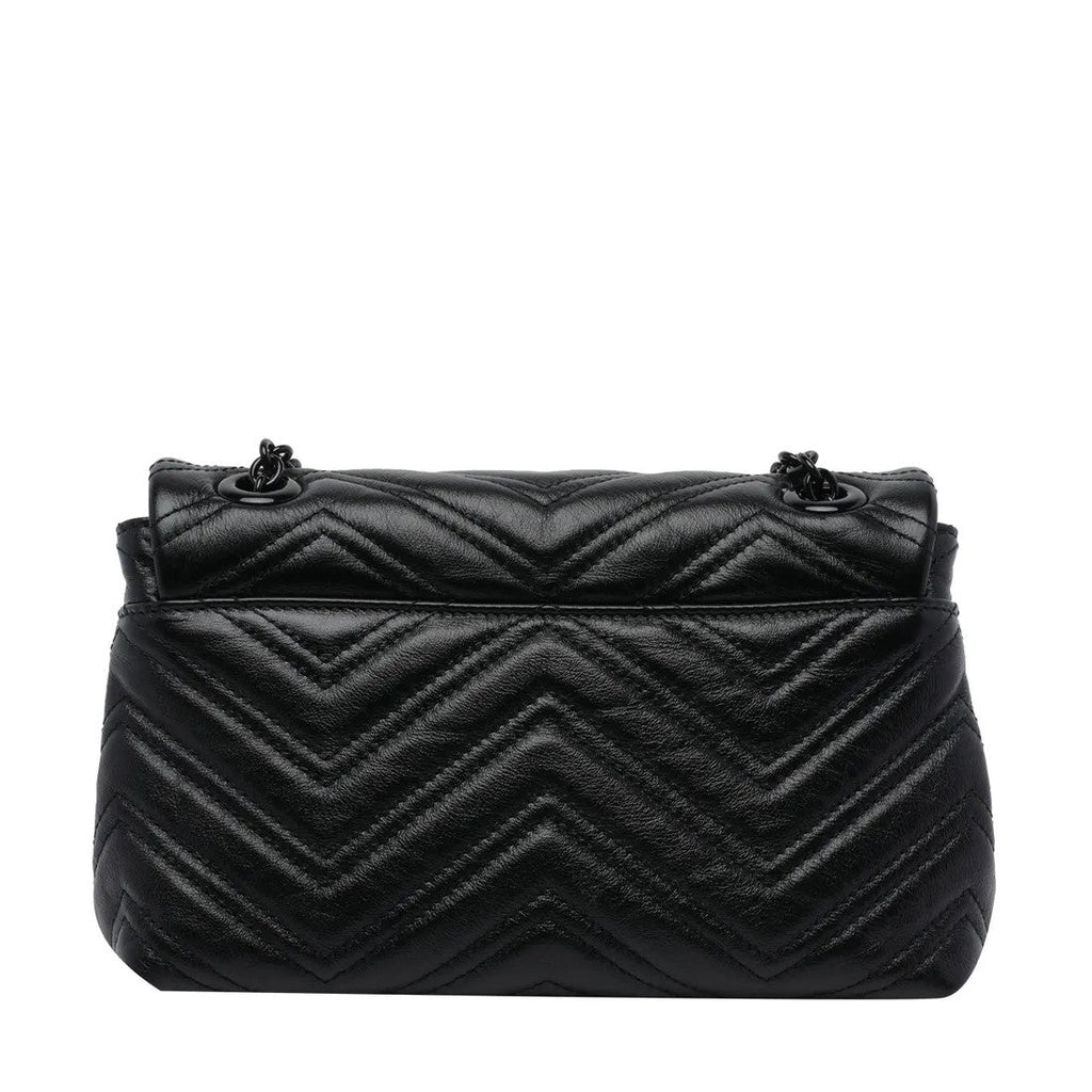 Gucci Women's Gg Marmont Small Bag in Black