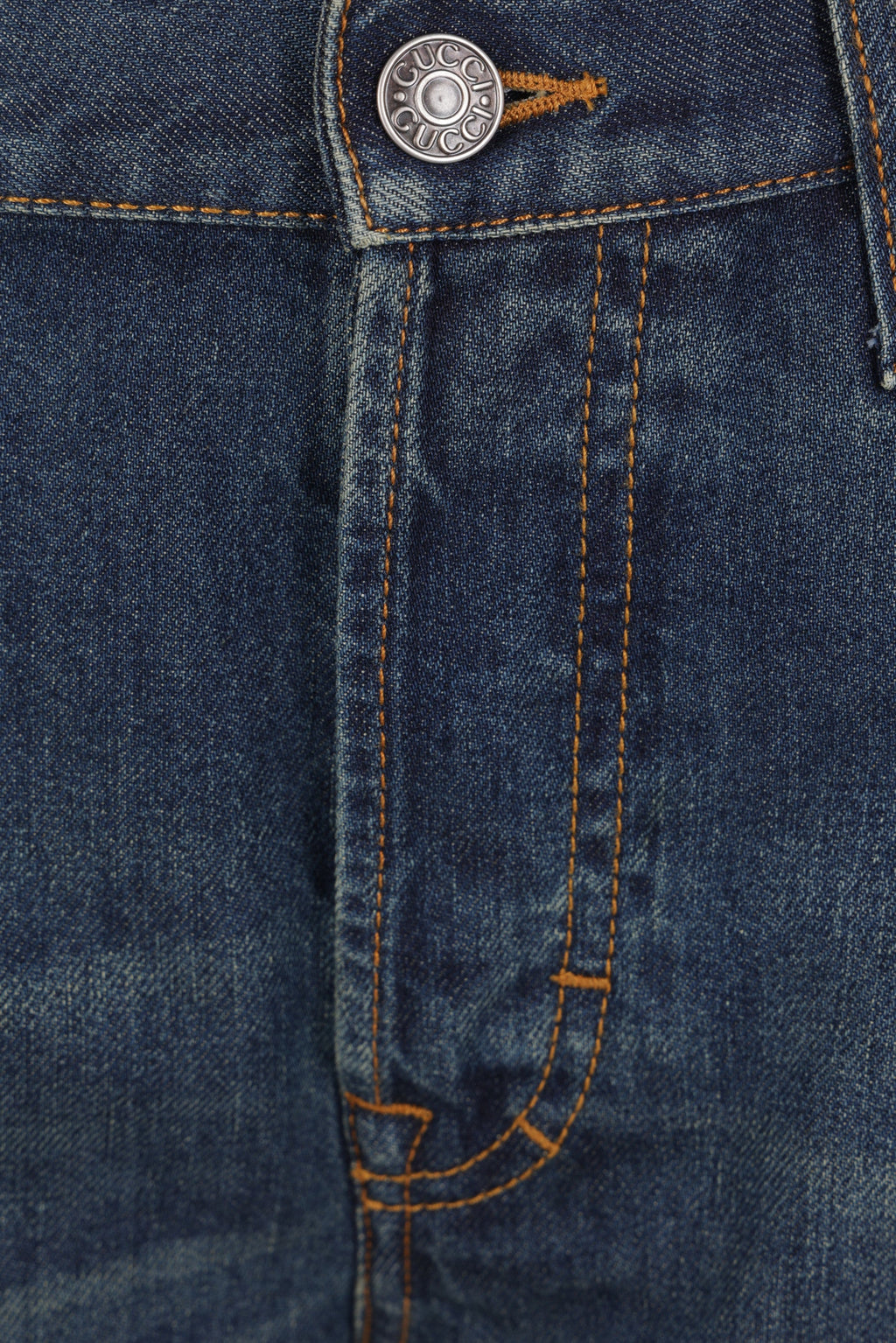 Gucci Women's Horsebit Jeans in Blue