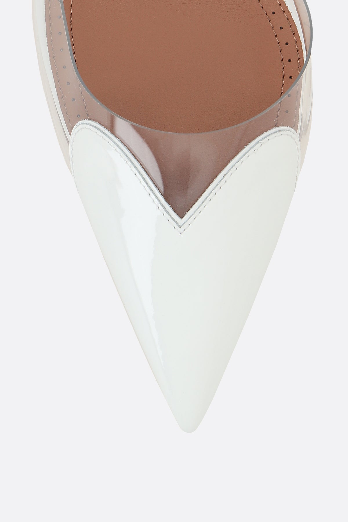 Alaia Women's Shoes in Bianco Ottico/Transparent