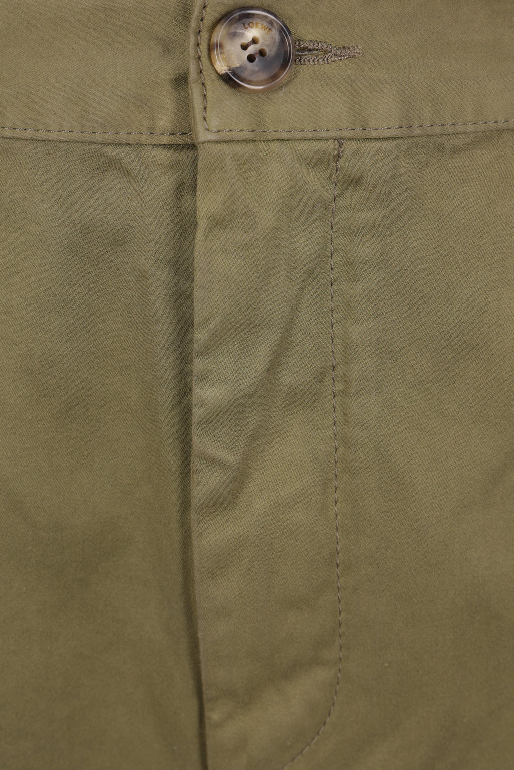Loewe Men's Jacket in Khaki Green