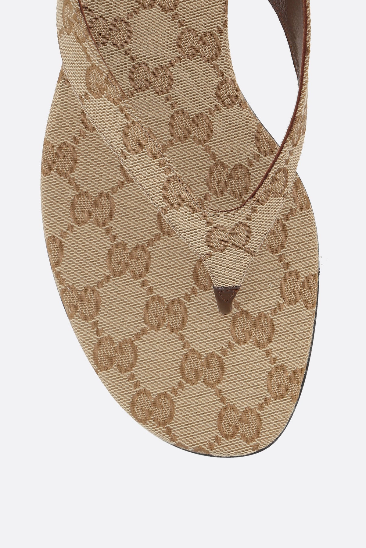 Gucci Women's Sandals in Sand/Dark Brown