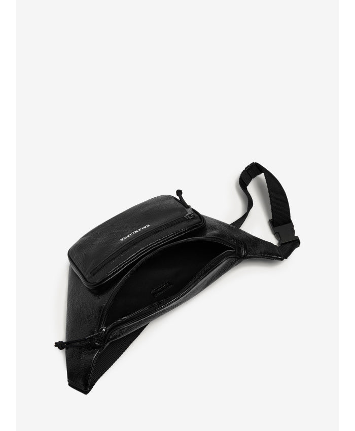 Balenciaga Men's Explorer Belt Bag in Black
