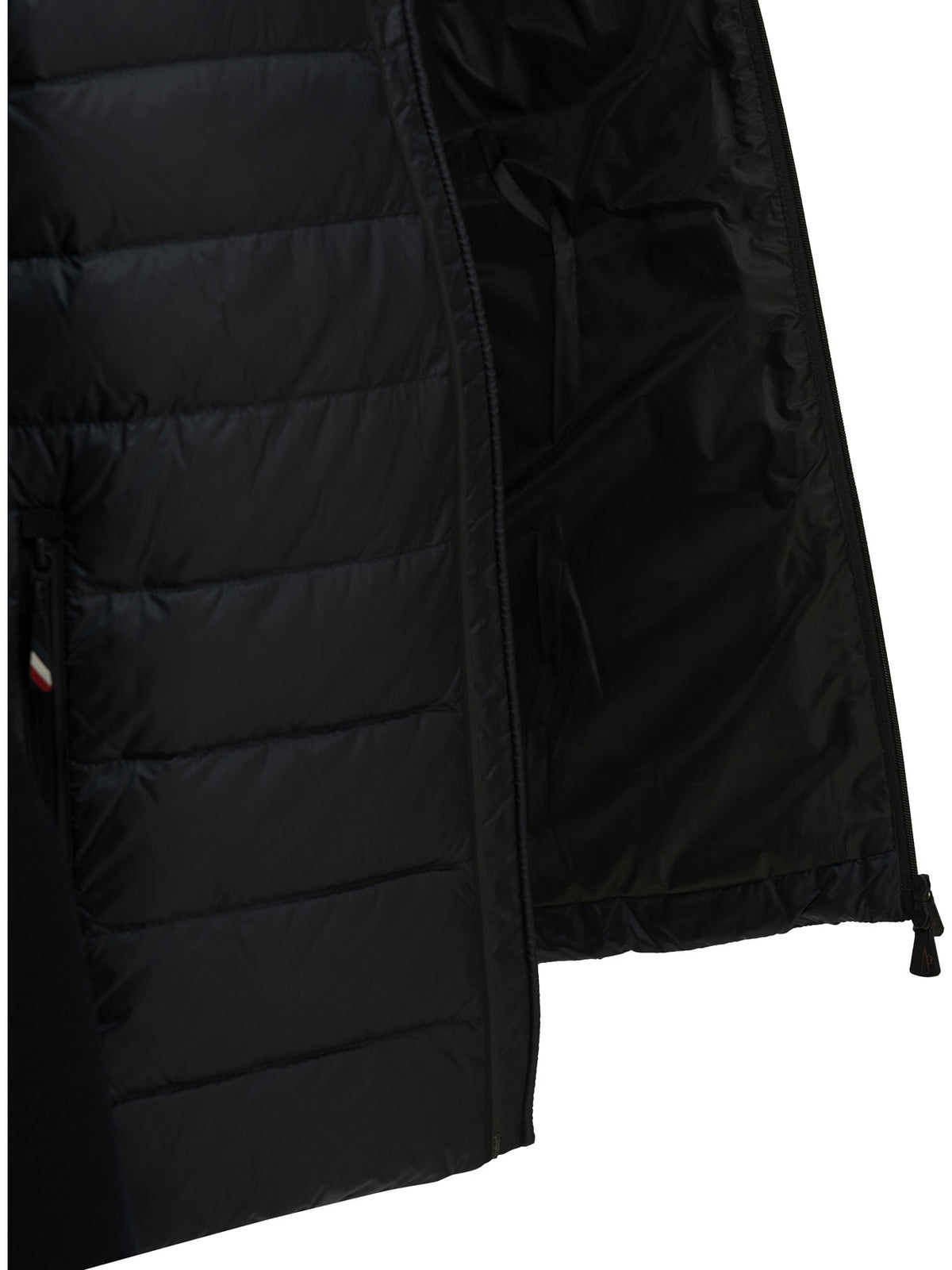 Moncler Grenoble Men's Padded wool cardigan in Blue