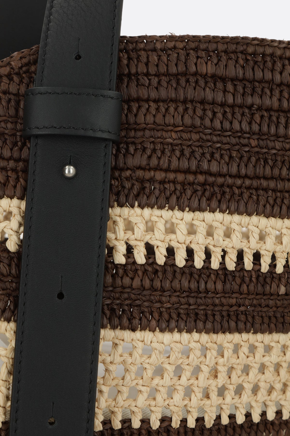 Loewe Men's Bag in Chocolate/Natural