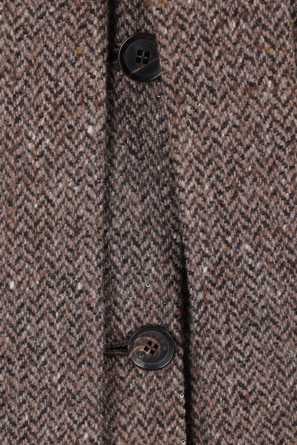 Kiton Women's Coat in Brown