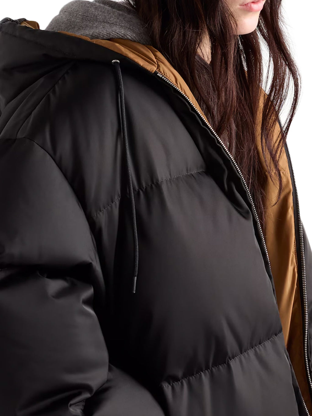 Prada Women's PADDED JACKET RE-NYLON in Black