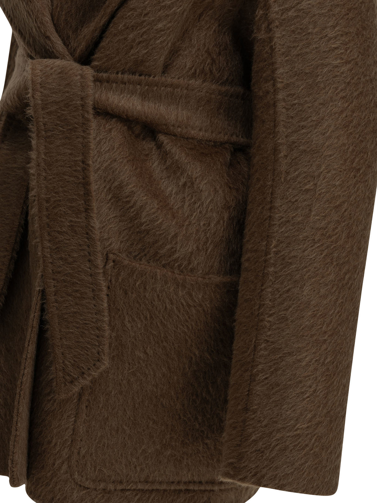Max Mara Women's Short camel-colored coat in Brown