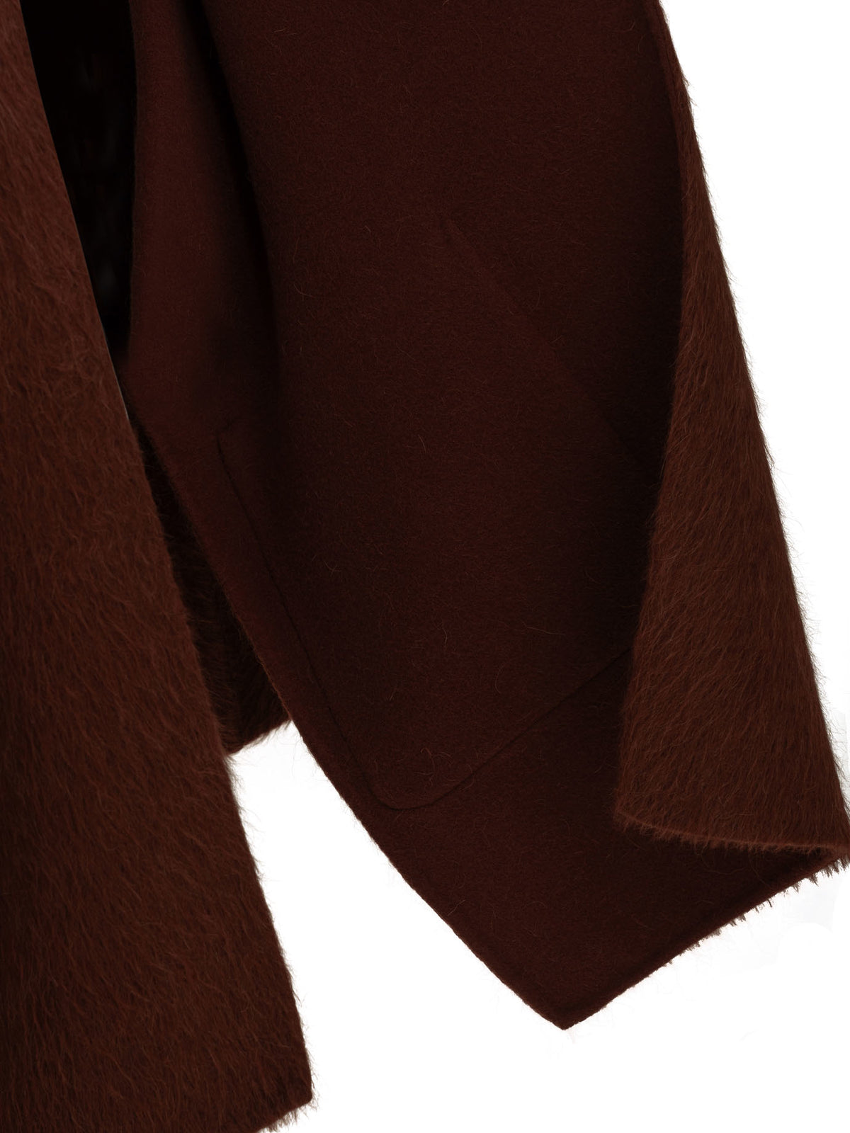 Max Mara Women's Short coat lpaca and wool in Red