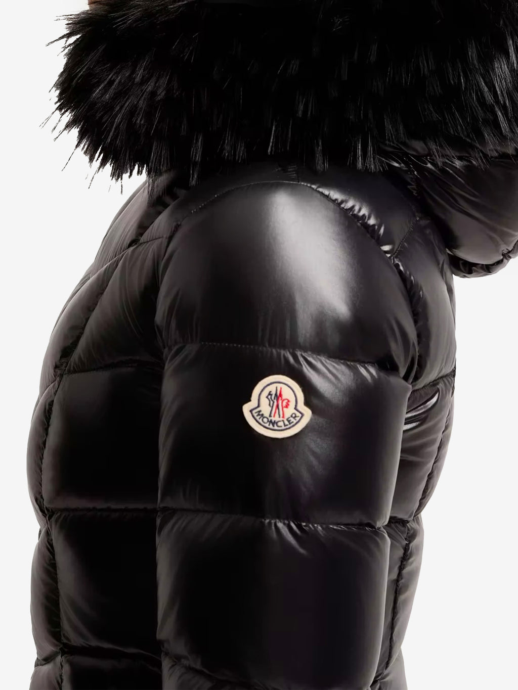 Moncler Women's Short Fulmar Down Jacket in Black