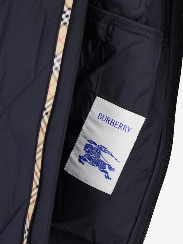 Burberry Men's Quilted Hescott Jacket in Black