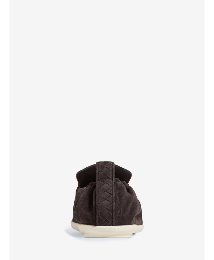 Bottega Veneta Men's Dawson Espresso Loafers in Brown