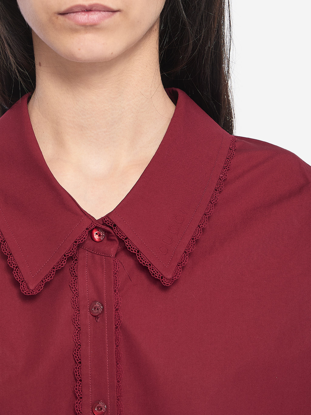Gucci Women's Shirt with Ties in Red