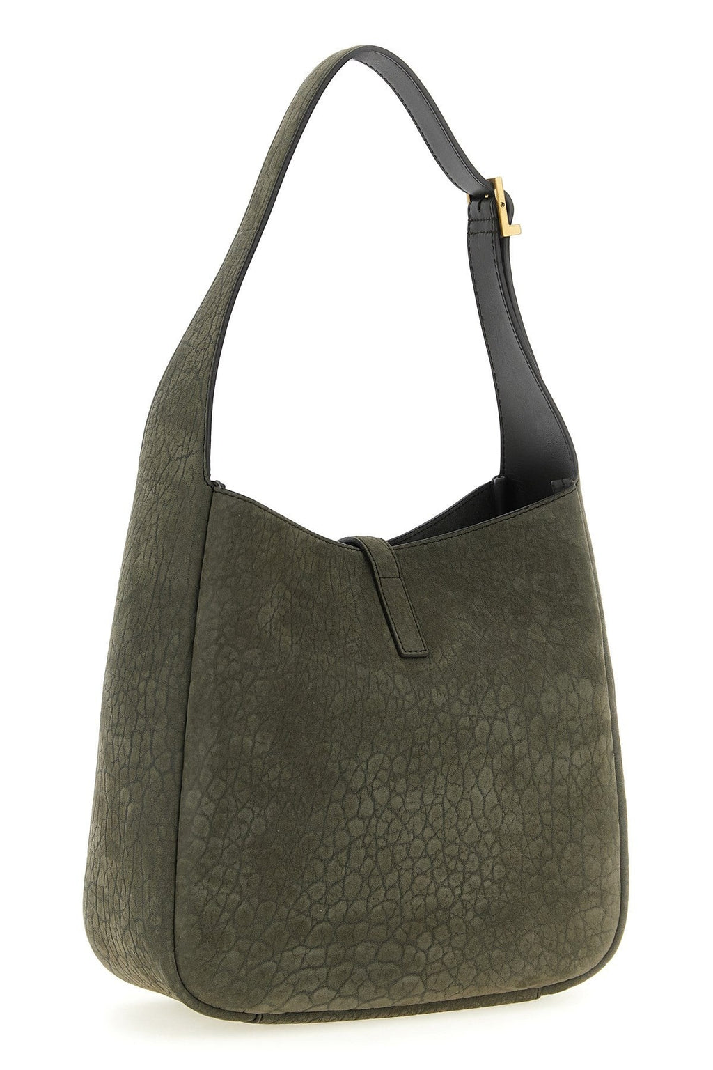 Saint Laurent YSL Le 5a7 Small Bag in Grey