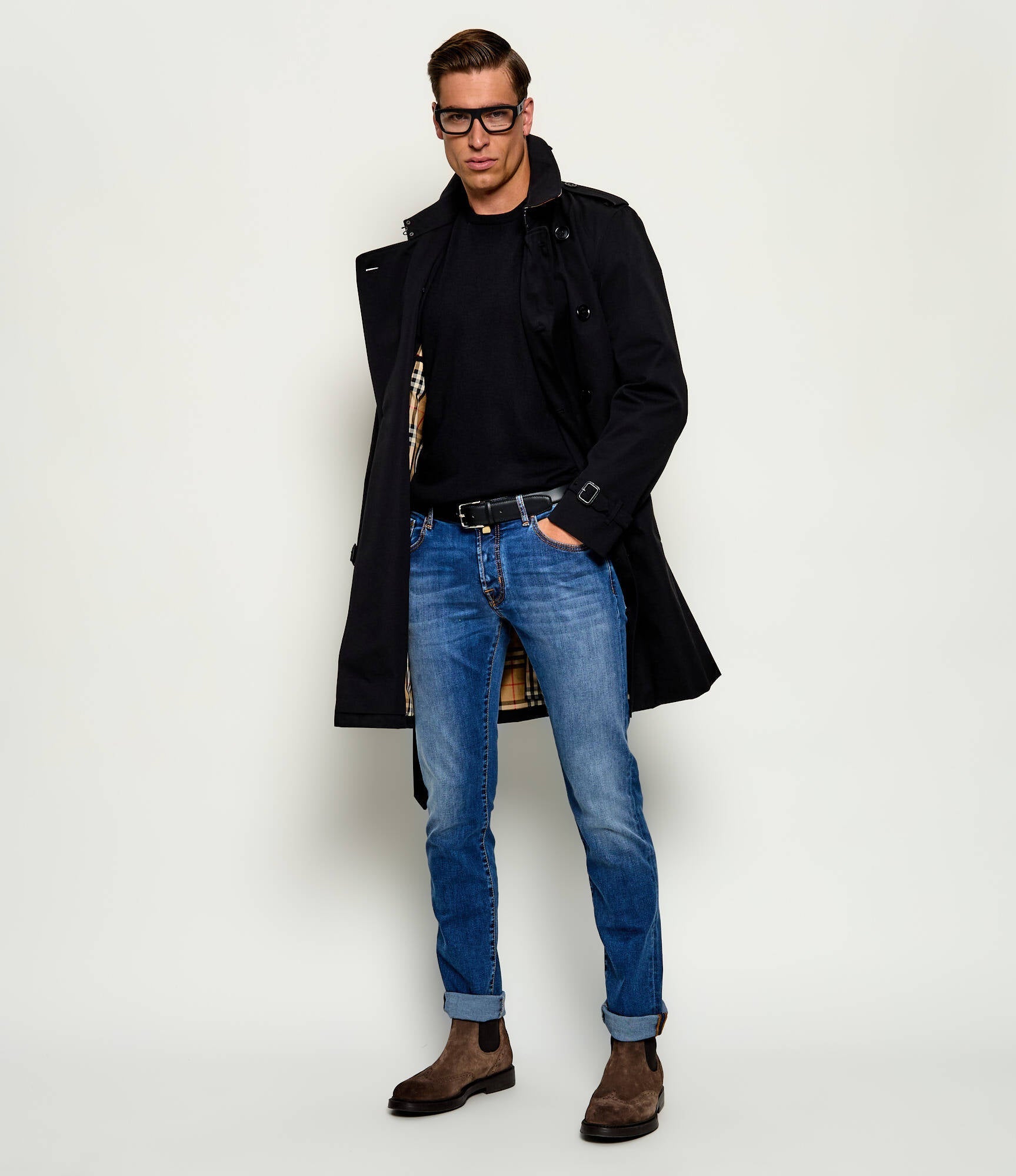 Burberry Men's Kensington Trench Coat