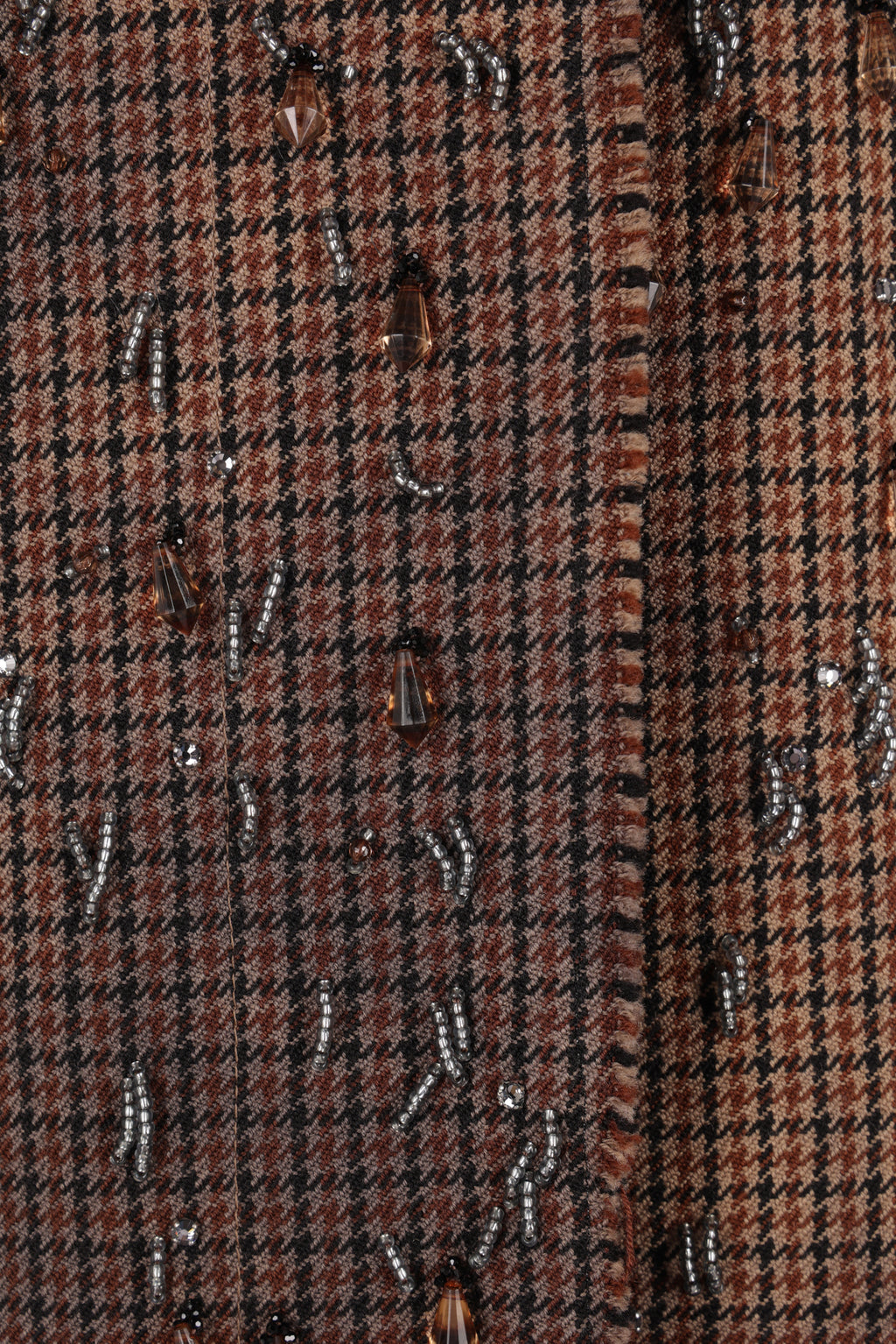 Prada Women's Coat in Acciaio/Tobacco