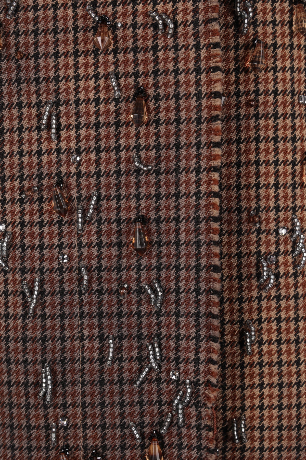 Prada Women's Coat in Acciaio/Tobacco
