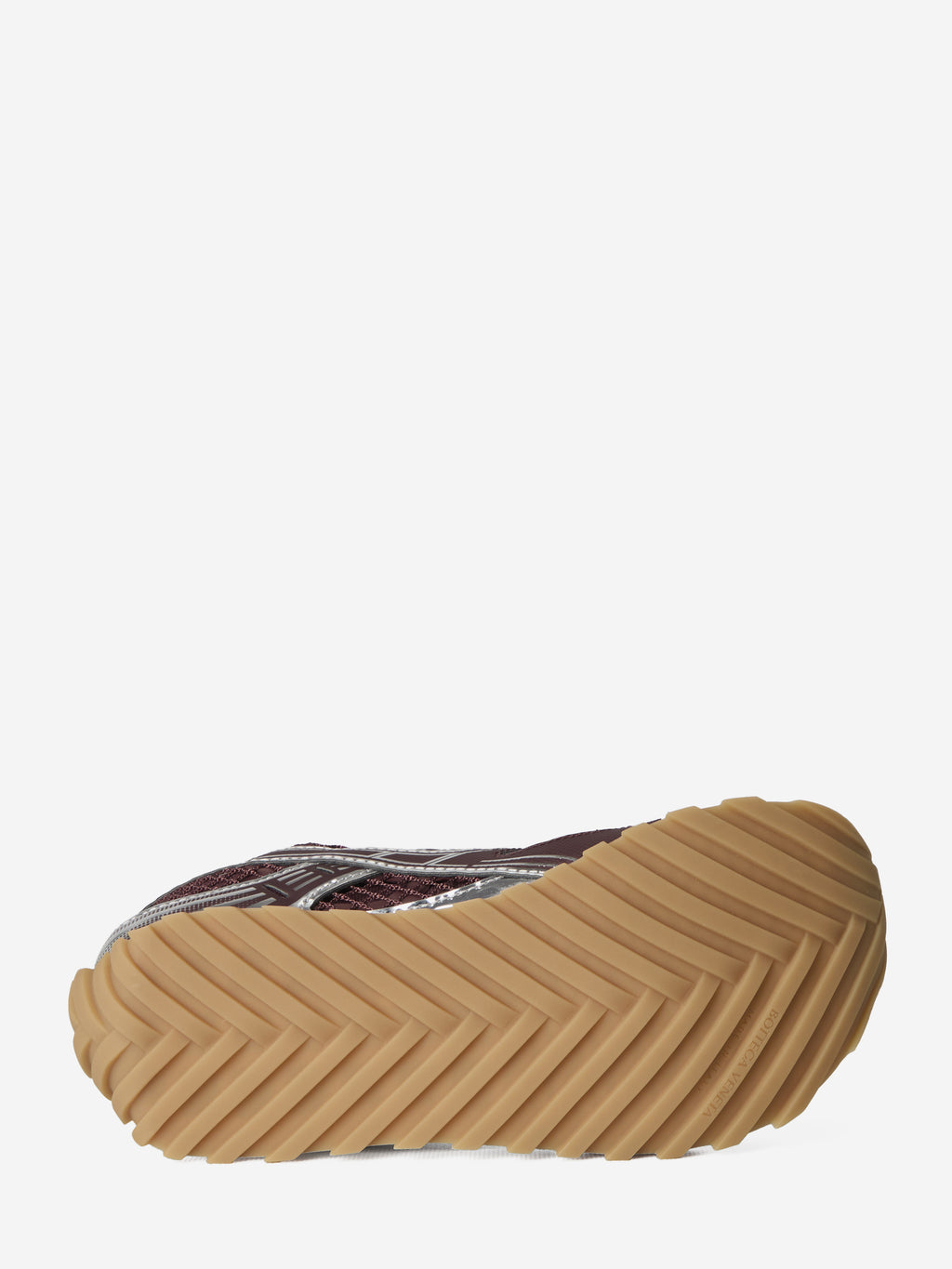 Bottega Veneta Men's Barolo Orbit Sneakers in Bordeaux
