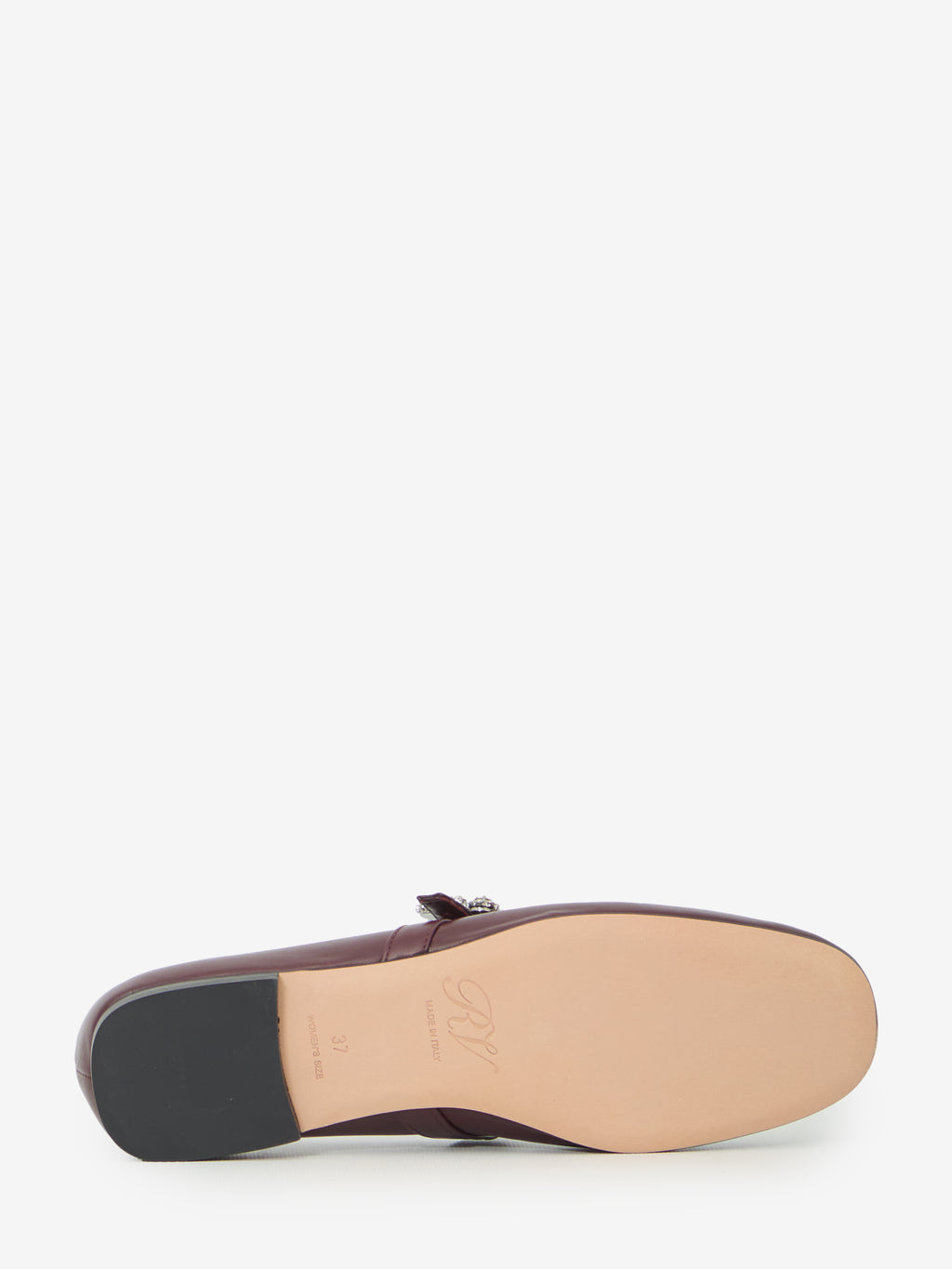 Roger Vivier Women's Efflorescence Ballerina in Bordeaux