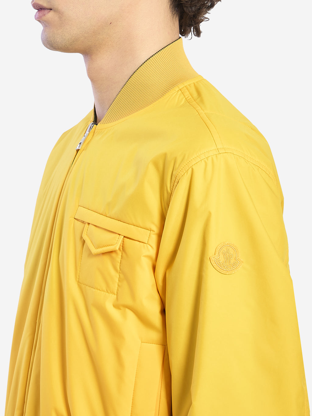 Moncler Men's Reversible Locovez Bomber Jacket in Green
