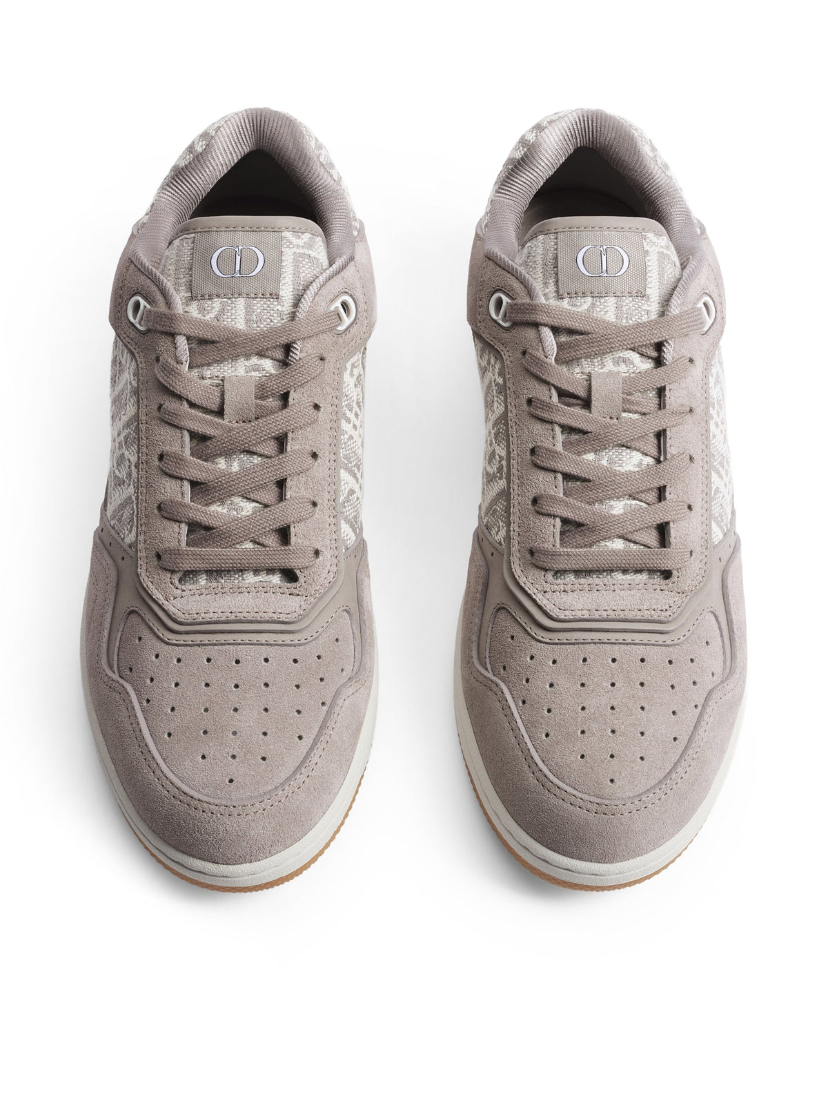 Christian Dior Men's B27 UPTOWN LOW-TOP SNEAKERS in Grey