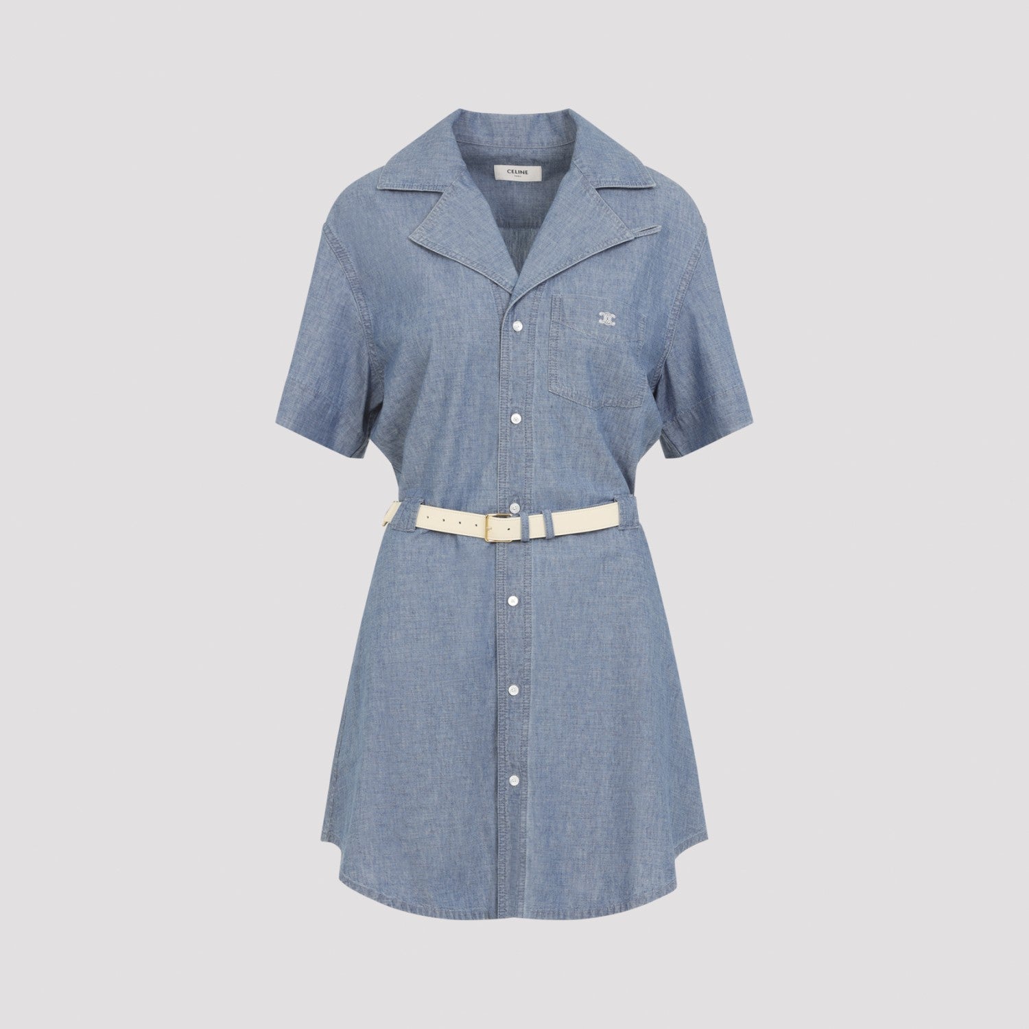 Celine Women's Denim Dress in Blue
