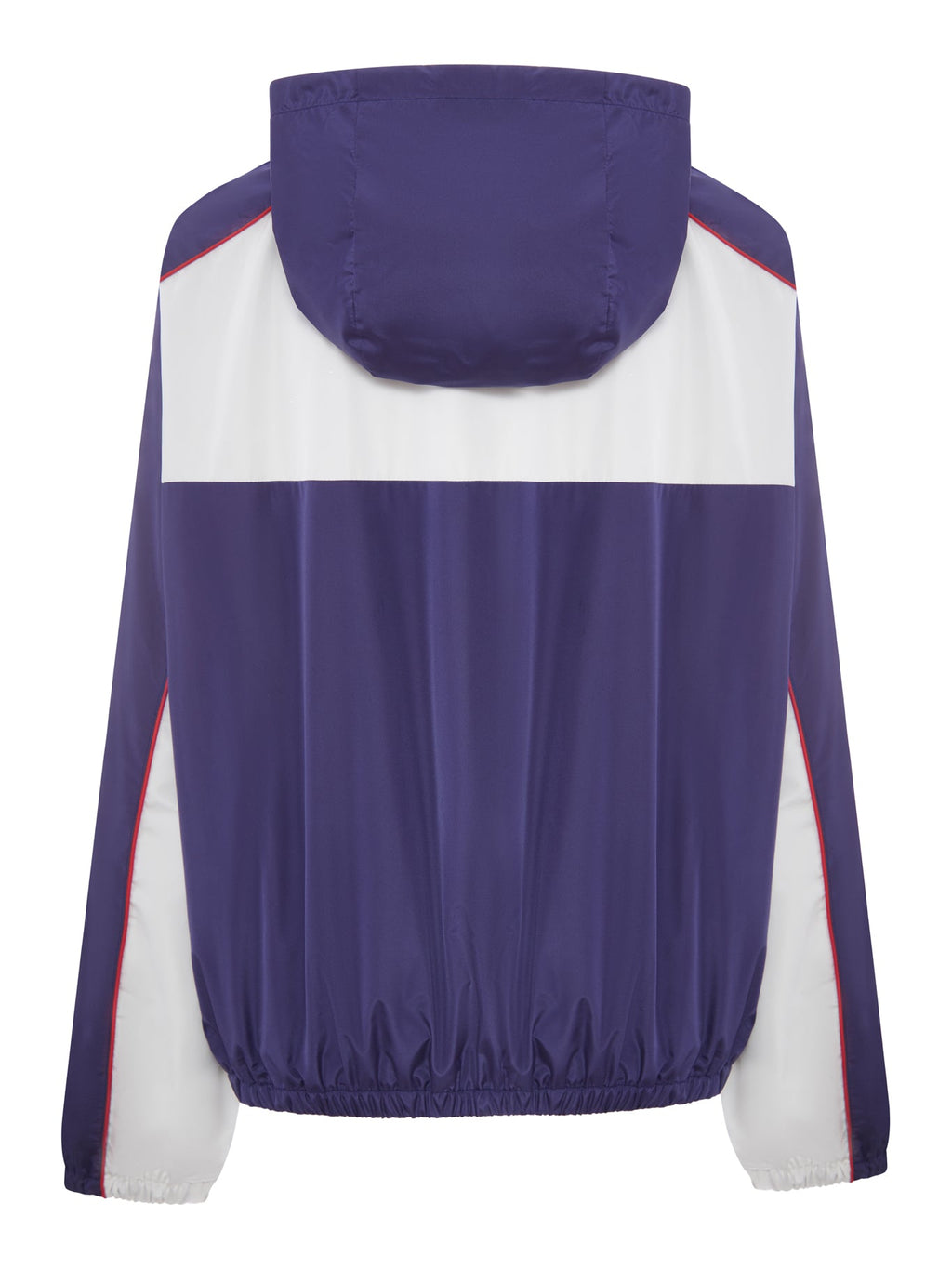 Miu Miu Women's x New Balance Poplin Windbreaker in blue - detail view