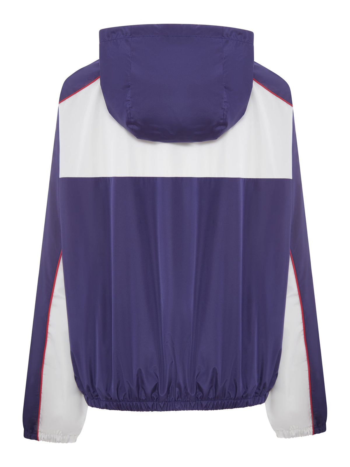 Miu Miu Women's x New Balance Poplin Windbreaker in blue - detail view