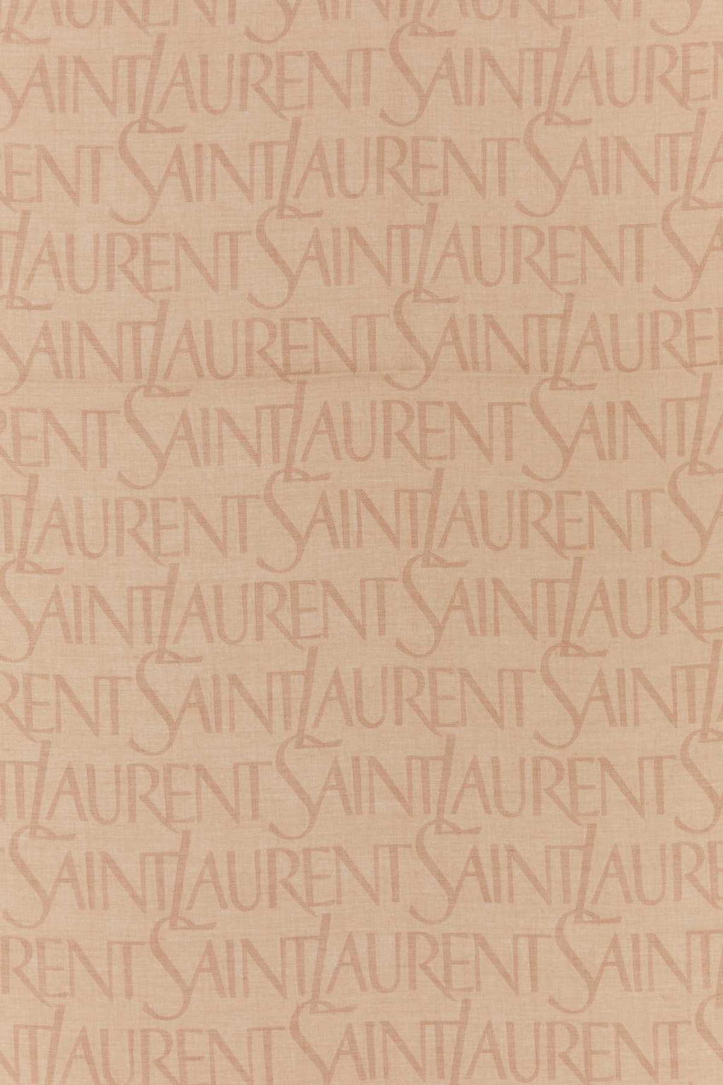 Saint Laurent Women's Cassandre Scarf Cashmere in Beige - view 3
