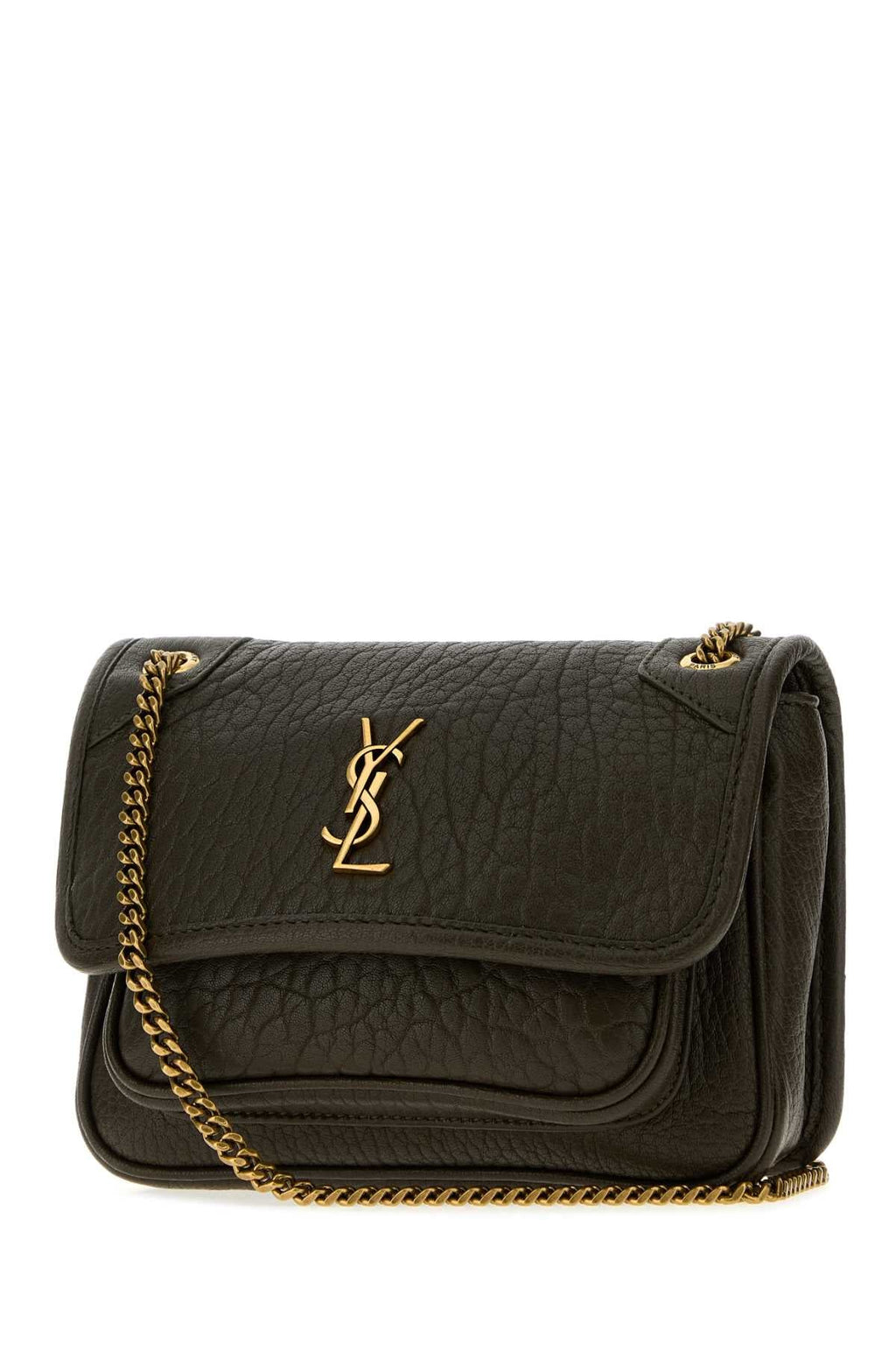 Saint Laurent Women's Niki Mini Bag Lambskin in Olive - view 2