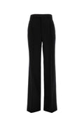 Saint Laurent Women's Wool Trousers Wool in Black - view 1