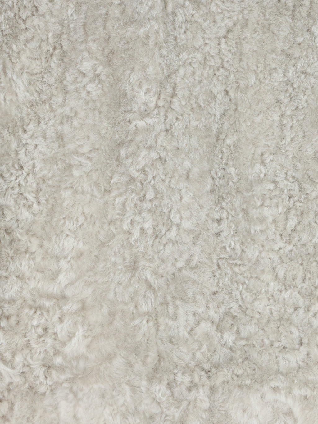 Brunello Cucinelli Women's Fuzzy Shearling Jacket in Grey