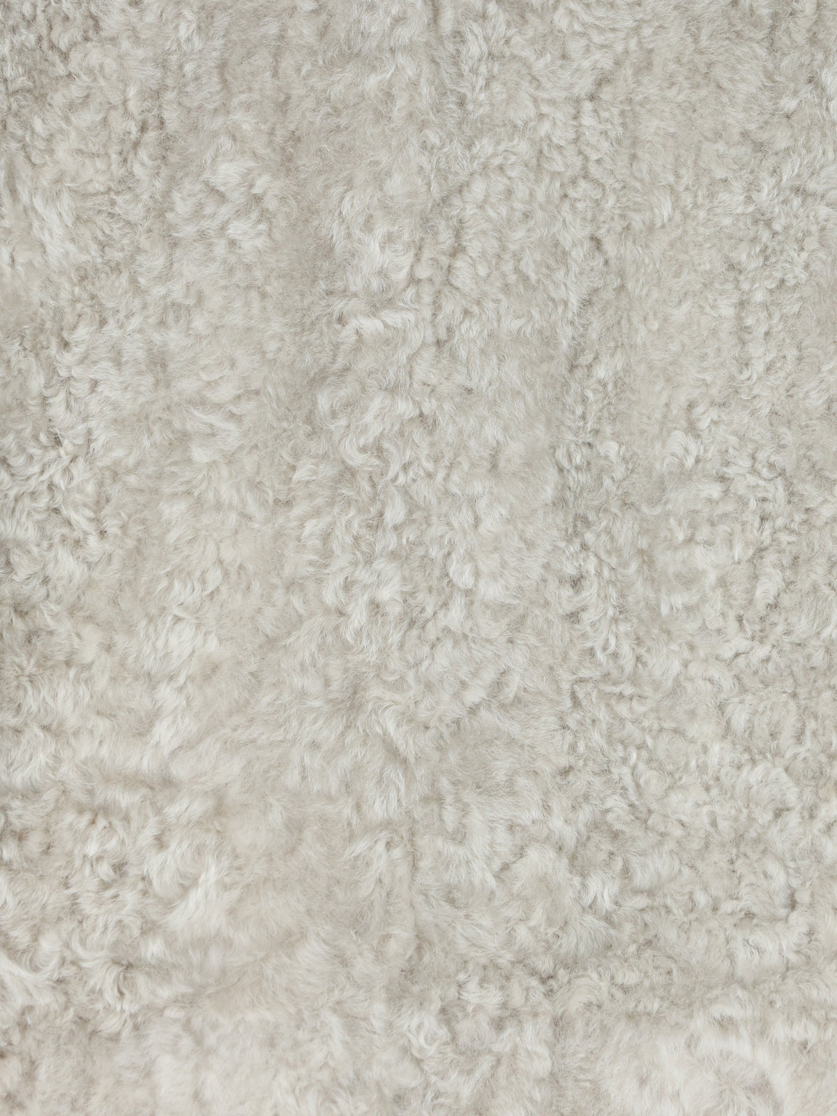 Brunello Cucinelli Women's Fuzzy Shearling Jacket in Grey