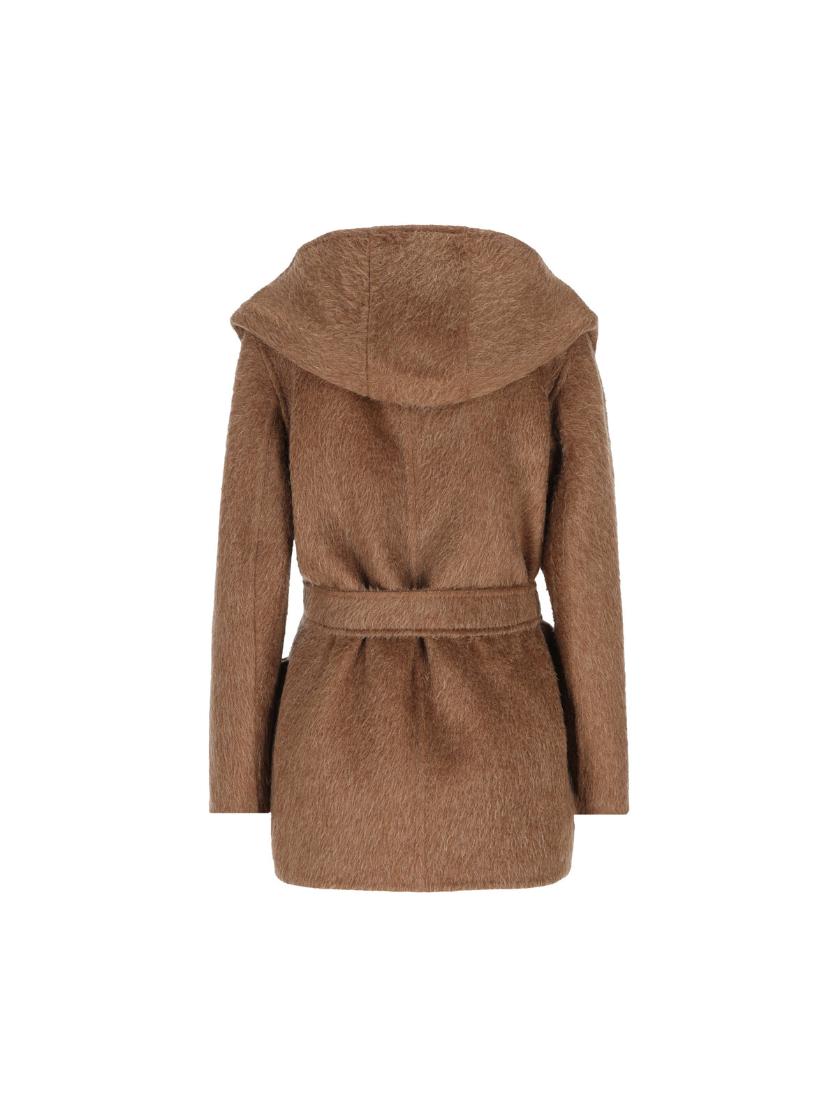Max Mara Women's Short Golf Coat in Brown
