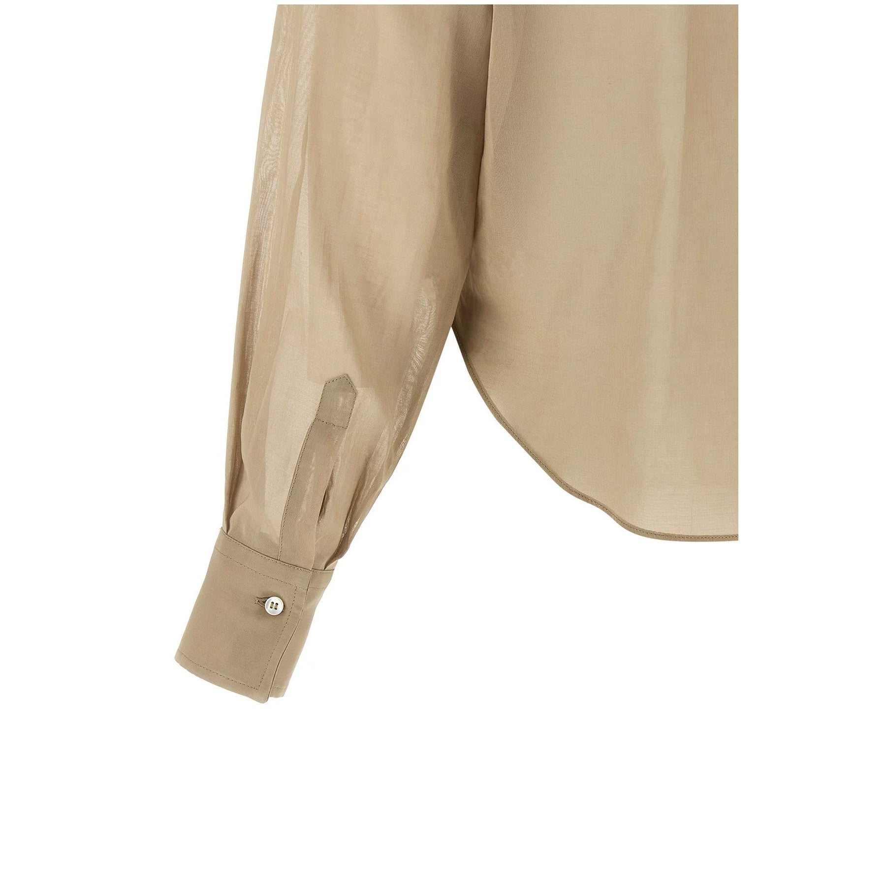 Brunello Cucinelli Women's Shirt in Beige