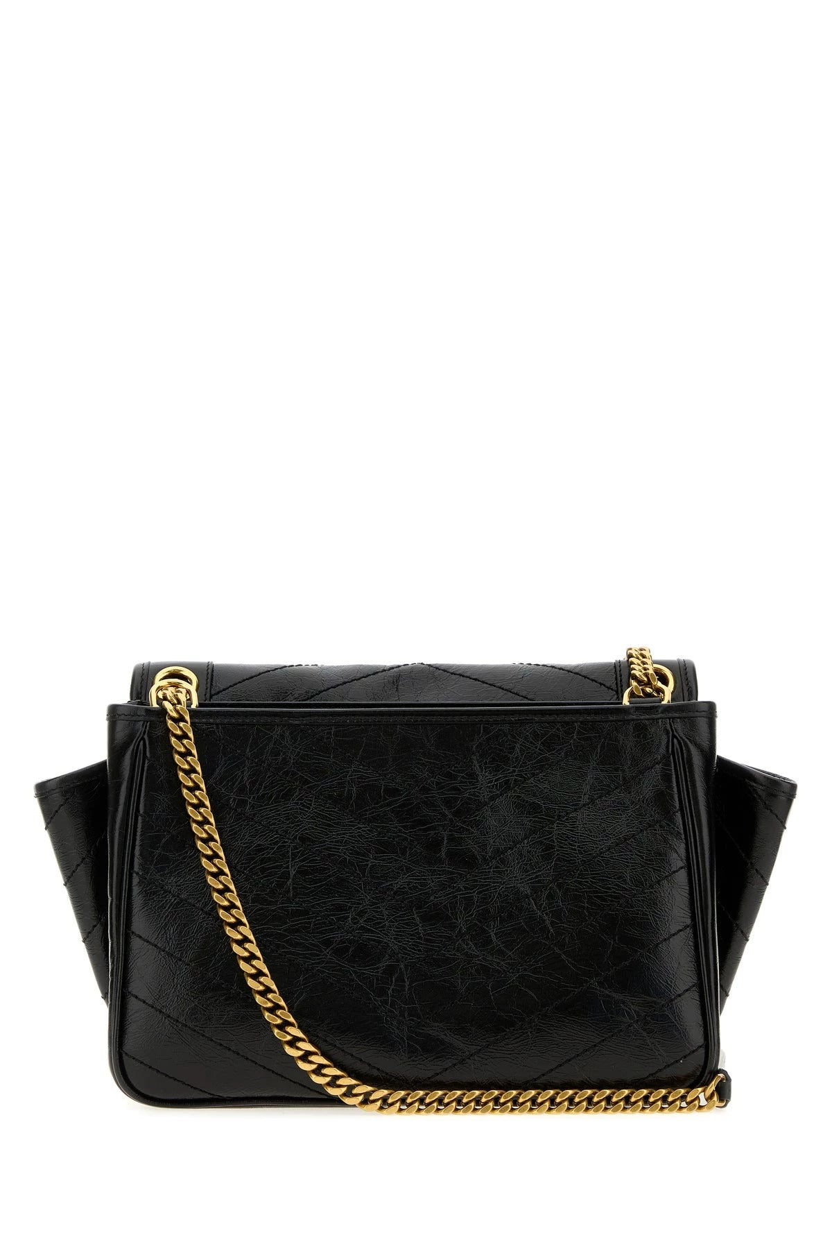 Saint Laurent Women's YSL Niki Tripouch Bag in Black