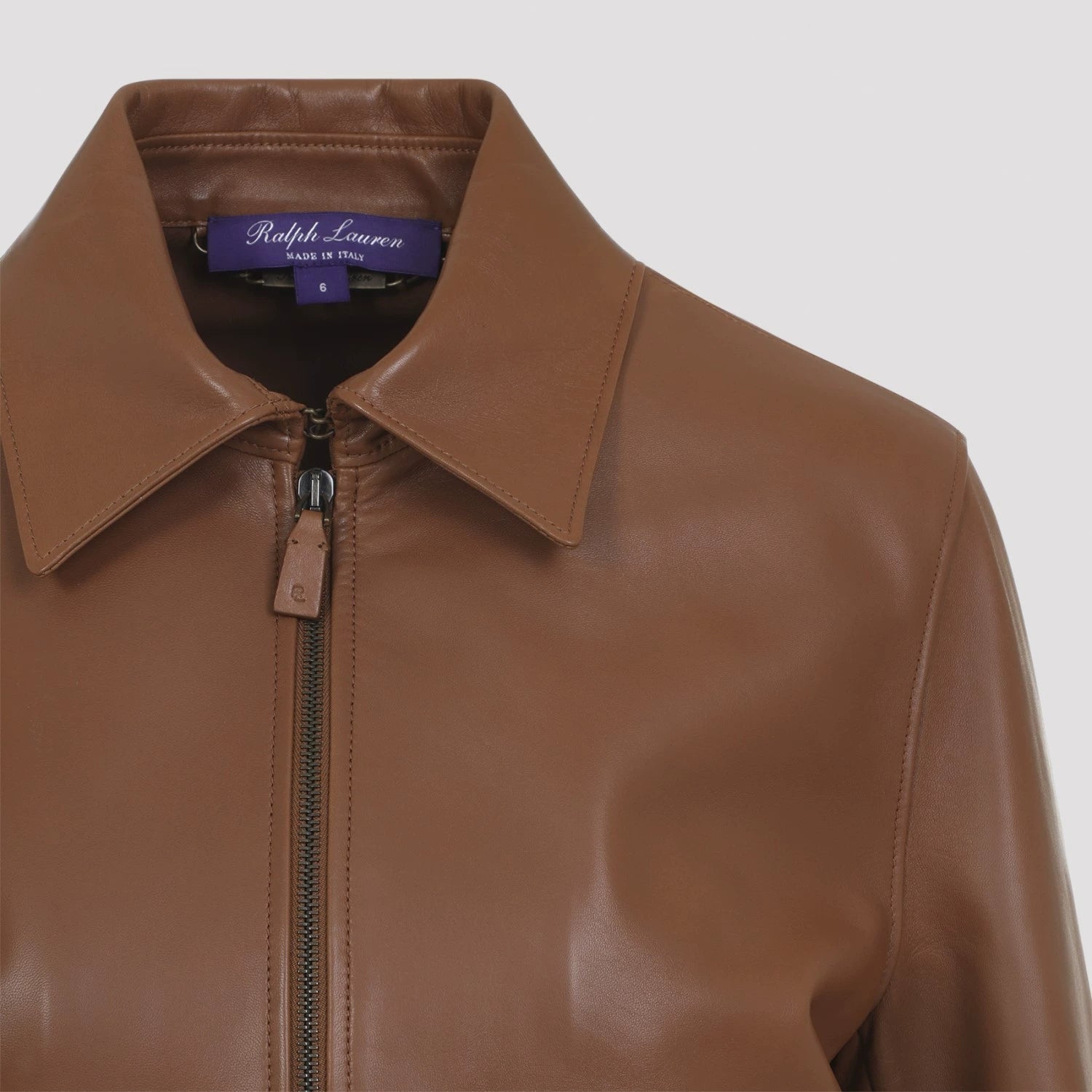 Ralph Lauren Women's Ralph Lauren Collection Leather Jacket