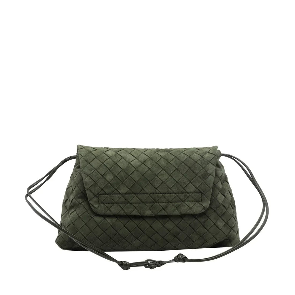 Bottega Veneta Women's Giorno Mini Shoulder Bag in Green