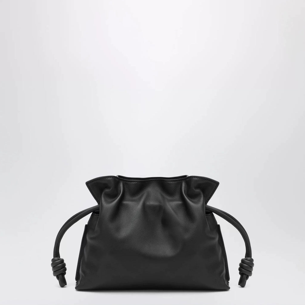 LOEWE Women's Mini Flamenco Shoulder Bag in Black
